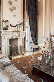 复古欧式风格客厅一角