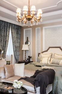 奢华欧式风格卧室场景