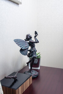 复古风金属小雕像摆件