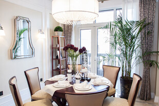 现代简约风优雅餐厅场景