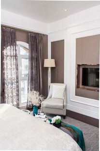 现代简约风卧室温馨场景