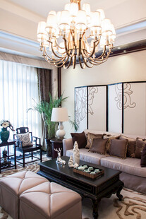 奢华欧式风格客厅空间