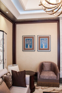 温馨客厅一角装饰展示