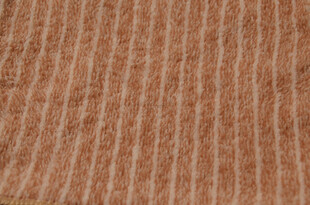 棕色条纹布料纹理特写