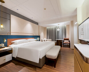 现代简约风格酒店客房