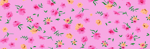 粉色花卉图案背景