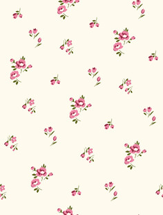 粉色小花简约图案背景