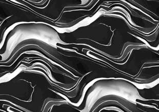 黑白水墨风抽象波浪纹理