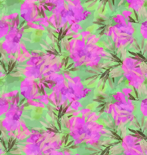 梦幻紫色花卉图案背景