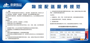 快递物流行业展板背景