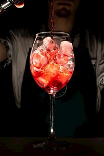红石榴酒饮魅惑玻璃杯