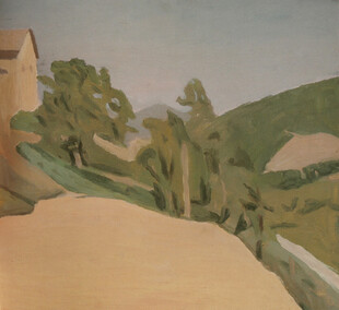 乡村风景油画