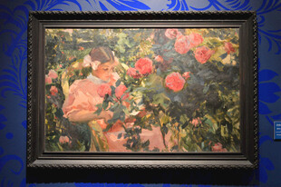 花卉油画作品展示