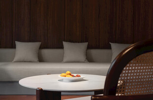 简约客厅沙发茶几场景