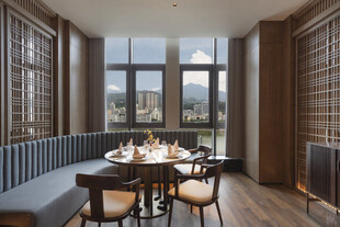 现代风格豪华餐厅室内景