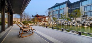 现代中式庭院休闲景观