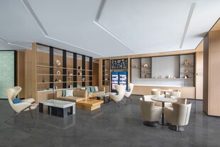 现代简约风格办公休息区