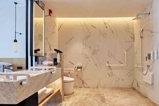 现代简约风大理石浴室