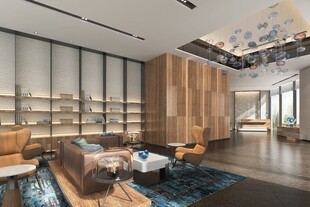 现代风格宽敞舒适办公空间