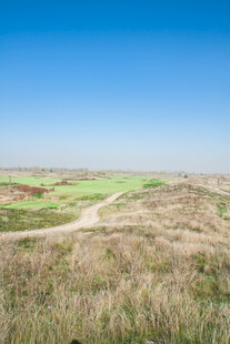 广袤草原间的蜿蜒小路