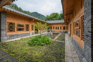 中式庭院建筑景观