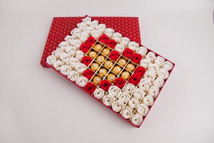 工艺品手工爱心巧克力礼盒