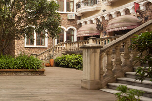 欧式庭院建筑景观