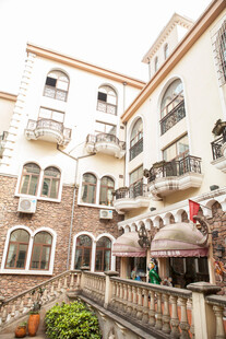 欧式风格庭院建筑景观