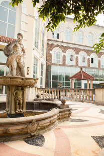 欧式庭院喷泉雕塑景观