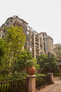 豪华小区景观建筑