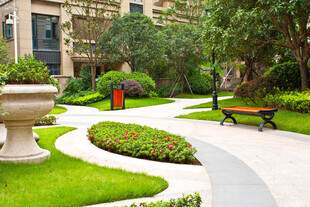 优雅小区花园景观