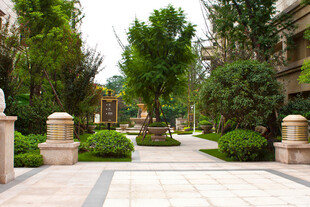 优雅精致的小区园林景观