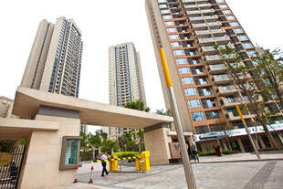 现代都市小区入口景观