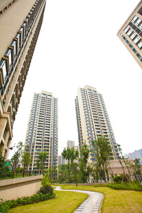 现代高层住宅区景观