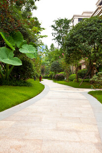 清幽小区林荫步道景观