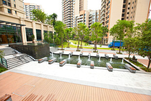 现代都市小区景观庭院