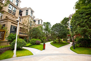 优雅住宅小区景观道路