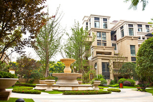 豪华园林式高端住宅景观