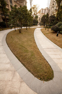 城市公园环状步道景观
