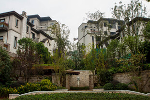 中式园林风格的住宅景观