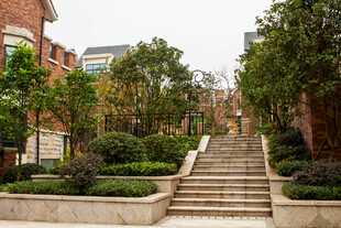 优雅社区景观阶梯步道