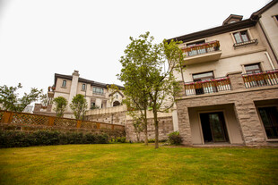 优雅别墅庭院景观