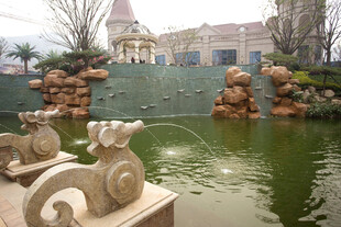 欧式园林水景雕塑景观