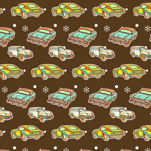 汽车图案背景