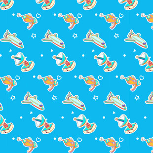 太空元素图案背景