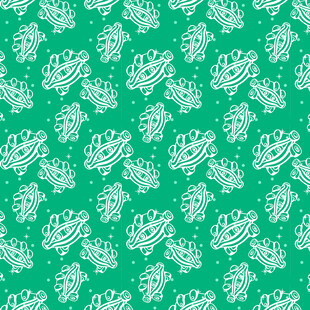 机器人图案背景