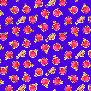 运动相关图案背景