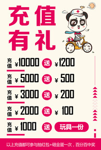 熊猫骑车充值有礼活动