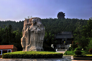 徐州竹林寺雕像景观