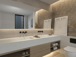 现代简约风格浴室设计